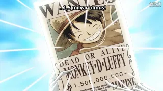 One Piece Luffy'nin ödülü açıklanıyor (Türkçe Altyazı)