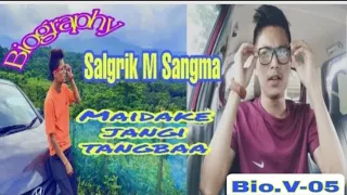 Biography Of Inspiration Speaker Mr Salgrik M Sangma