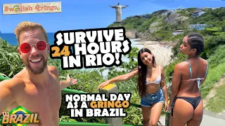 Rio 🇧🇷: How to survive 24 hours as a gringo! | GUIDE: Normal life for a foreigner in Brazil ☀