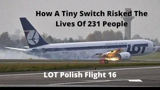 A Tiny Switch Causes A Massive Emergency! | LOT Polish 16 (Real Footage)