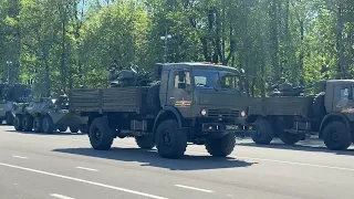 Техника на параде в Смоленске