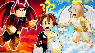 ROBLOX Brookhaven 🏡RP: ANGEL vs EVIL Family: What Should I Choose | Wave Roblox