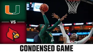 Miami vs. Louisville Condensed Game | 2022-23 ACC Women’s Basketball