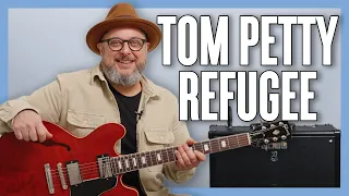 Tom Petty & The Heartbreakers Refugee Guitar Lesson + Tutorial