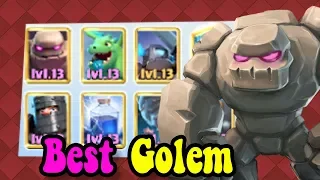 #1 Strongest Golem Deck👈 Best Golem deck in clash Royale