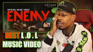 Imagine Dragons & JID - Enemy (from the series Arcane League of Legends) | Official Music Video - RE