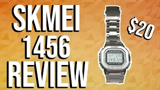 SKMEI 1456 review. Full metal g-shock knock off for $20?