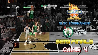 NLSC NBA Jam: OFE Tournament - Semi-Finals/Game 4 - Stildo33 (Celtics) vs Sevin0Seven (Spurs)