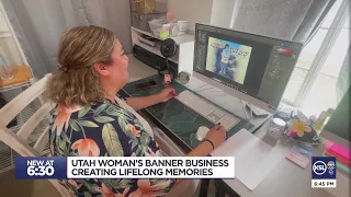 Woman creates custom designed signs, drawing inspiration from her heritage