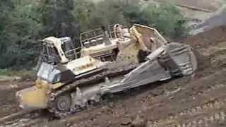 Large dozer long passes