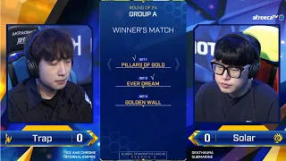 [2020 GSL S3] Ro.24 Group A Match3 Trap vs Solar