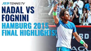 Rafa Nadal vs Fabio Fognini: Gripping Hamburg 2015 Final! | Classic Tennis Highlights