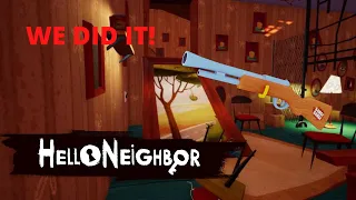 Hello neighbor act 3 how to get the gun pt 2