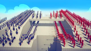 100x vs 100x MELEE UNITS 1 | TABS - Totally Accurate Battle Simulator