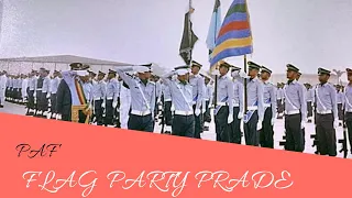 Passing Out Parade 2018 PAF Base Karangi Creek - Flag Party