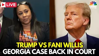 Trump Georgia Case LIVE: Judge Hears Election Interference Case Against Trump | Fani Willis | IN18L