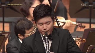 Han Kim plays G.Rossini's Introduction, Theme and Variations for Clarinet and Orchestra