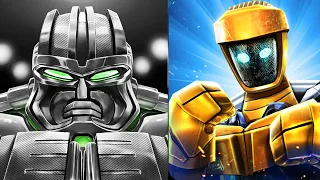 REAL STEEL WRB Zeus VS Atom & Metro &  Blockbuster & Zeus Gold & Midas