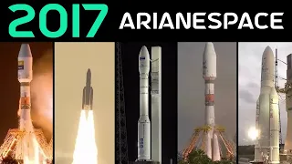 Rocket Launch Compilation 2017 - ArianeSpace | Go To Space