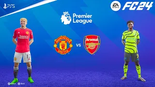 FC 24 - Manchester United Vs Arsenal - Premier League 23/24 Full Match | PS5™ [4K60]