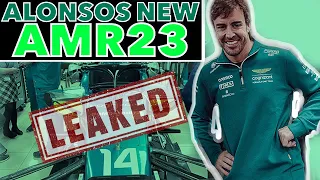 INSANE LEAKED NEWS AND IMAGES ON NEW AMR23 // ALONSO WILL BE FAST