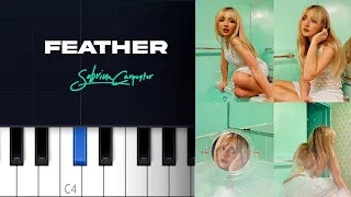 Sabrina Carpenter - Feather | Piano Tutorial