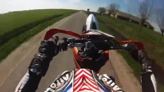 Supermoto #1 KTM exc 450 Akrapovic exhaust