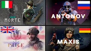 Warzone Operators Nationality | Call of Duty Warzone Operators Country and Origins