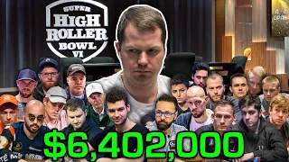 $300,000 BUY-IN Super High Roller Bowl Vlog - The BIGGEST Tournament I’ve EVER PLAYED