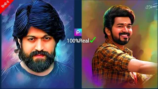 Digital Painting In Picsart | Digital Painting Concept Photo Editing in Picsart | Picsart Editing