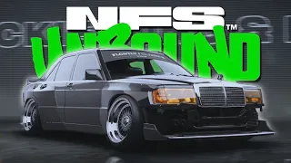 MERCEDES BENZ 190E TUNING! - NEED FOR SPEED UNBOUND Part 30 | Lets Play NFS Unbound