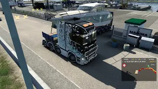 ETS2 - from Split (HR) to Rijeka (HR)