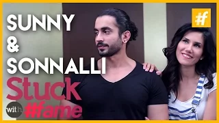 Sonnalli Seygall And Sunny Singh | Stuck With #fame