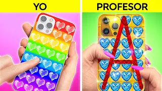 IDEAS Y TRUCOS PARA EL REGRESO A CLASES || Situaciones escolares de ricos vs pobres por 123 GO Like!