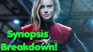 CAPTAIN MARVEL SYNOPSIS BREAKDOWN! SKRULL & KREE EXPLAINED!