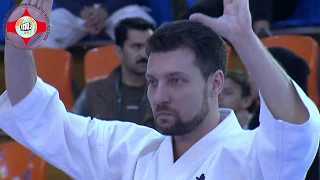 Kata Kanku in Kyokushin karate, participant Konstantin Siranchiev, Yerevan 2019