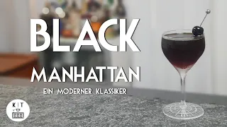 Black Manhattan - Ein moderner Cocktail-Klassiker