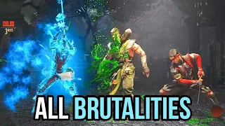 Mortal Kombat 1 - ALL Kenshi Brutalities [4k HDR]