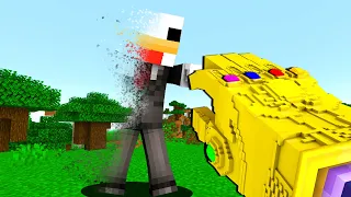 DIVENTO THANOS E DISTRUGGO IL MONDO DI MINECRAFT - ITA