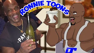 Ronnie Coleman Gets Drunk With Kevin Levrone - Ronnie Toons | Ronnie Coleman