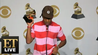 Tyler, The Creator Reacts To Kobe Bryant's Death | Grammys 2020 Full Backstage Interview