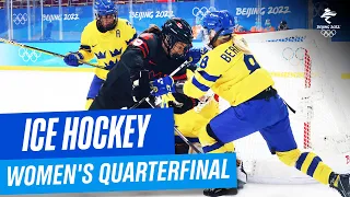 Canada vs Sweden | Women's Ice Hockey Quarterfinal | Full Replay | #Beijing2022