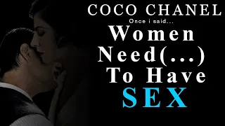 COCO CHANEL BEST QUOTES |Coco Chanel wise thoughts| coco chanel quotes about man&Love.