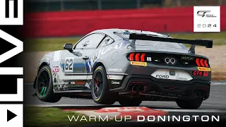 LIVE | Warm-up | Donington Park | 2024 British GT