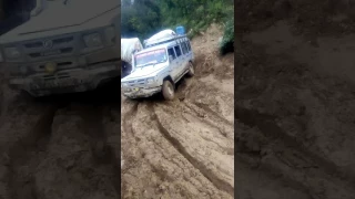 Force Trax Cruiser Vehicle serving remote villagers of Diktel, Khotang District