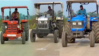 Break Test | Mahindra 275 Di XP Plus | Eicher 485 | Sonalika 60 Rx | John Deere Tractor