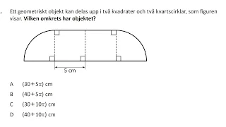 Högskoleprovet Provfrågor och facit våren 2022 Maj provpass 4 - Matematisk Problemlösning XYZ