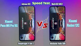 Xiaomi Poco M6 Pro 5G VS Xiaomi Redmi 12C Performance Test & Comparison