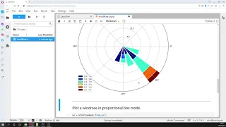 How to make a wind rose with Python  - Tutorial