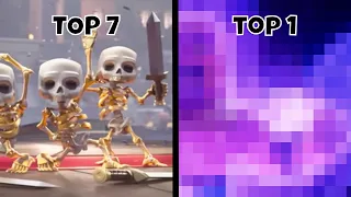 Top 10 Clash Royale Animations!